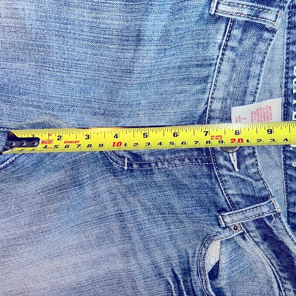 Mossimo Supply Co bootcut blue jeans size 7. - Picture 7 of 11
